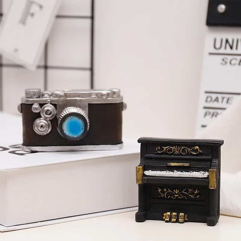 Vintage Mini Camera Decor Desk - Vintage Collectible Furniture ulasan dan harga