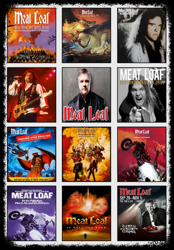 Metal Signs Meatloaf Collectio - Vintage Collectible Posters ulasan dan harga