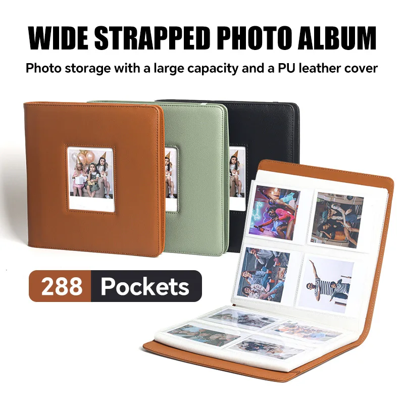 288 Pockets Large Instant Phot - Polaroid Photo Album ulasan dan harga