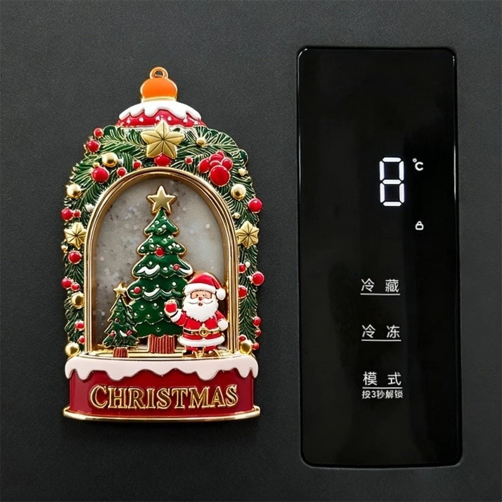 Vintage Alloy Magnetic Fridge  - Vintage Collectible Santa ulasan dan harga