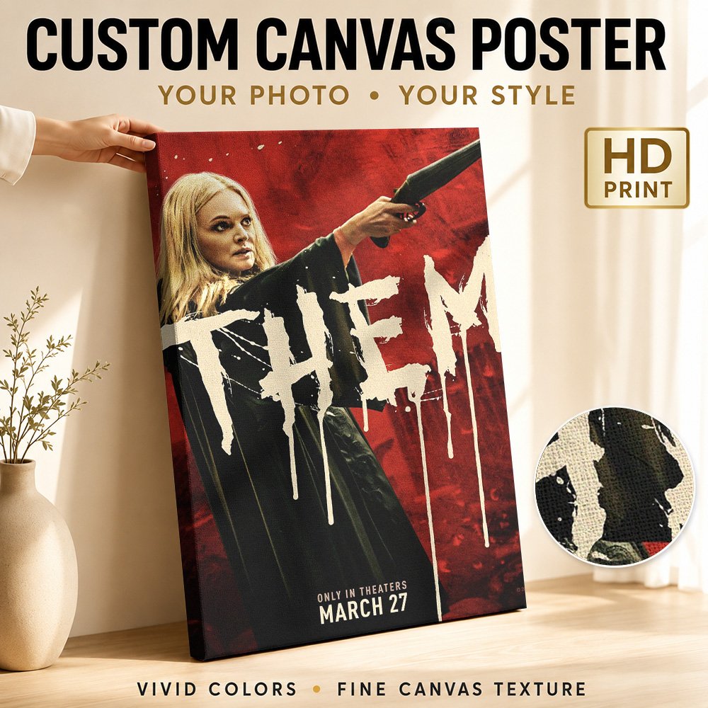 Them Movie Canvas Print Poster - Vintage Collectible Posters ulasan dan harga