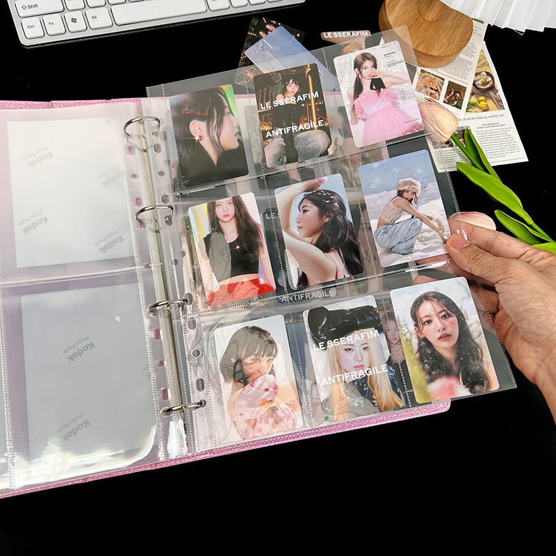 10Pcs A4 Double Sided Photo Sl - Polaroid Photo Album ulasan dan harga