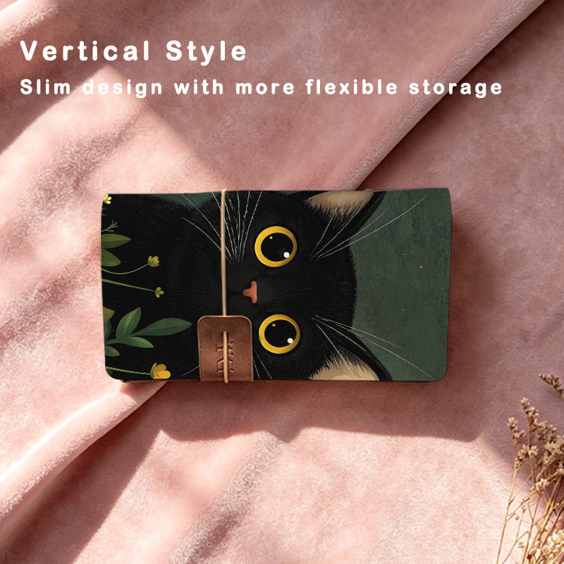 Cute Black Cat Printed 6-Ring  - Polaroid Photo Album ulasan dan harga