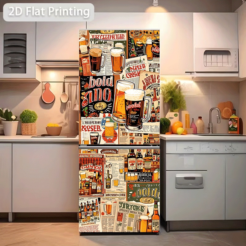 Refrigerator Sticker  Refriger - Vintage Collectible Posters ulasan dan harga