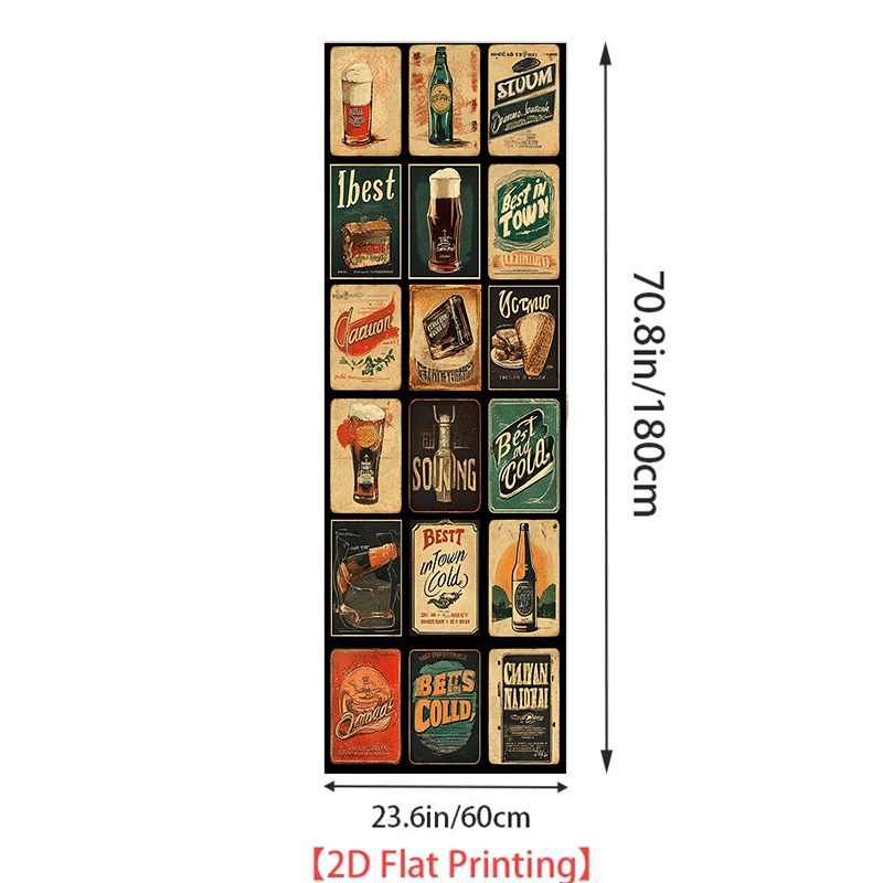 Refrigerator Sticker, Refriger - Vintage Collectible Posters ulasan dan harga
