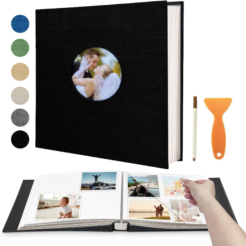 Album Self-adhesive Scrapbook  - Polaroid Photo Album ulasan dan harga