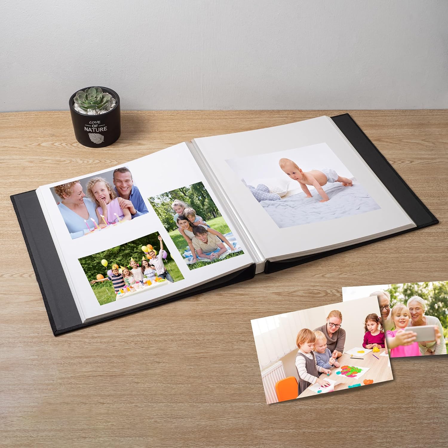 Album Self-adhesive Scrapbook  - Polaroid Photo Album ulasan dan harga