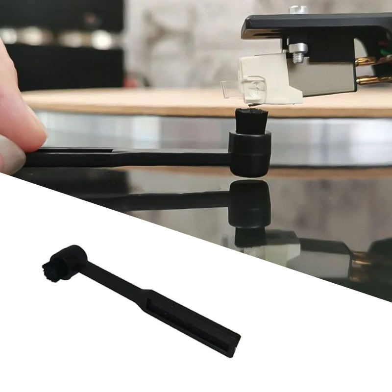 Turntable Cartridge Stylus Bru - Vinyl Record Cleaner ulasan dan harga