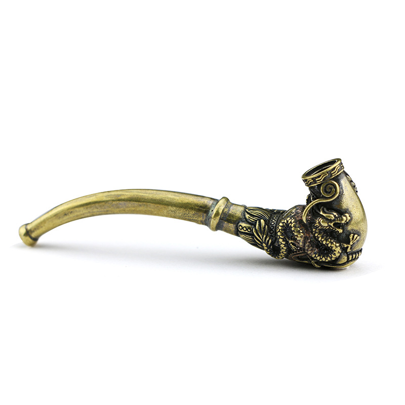 Vintage Handcrafted Pipe Handm - Vintage Collectible Furniture ulasan dan harga