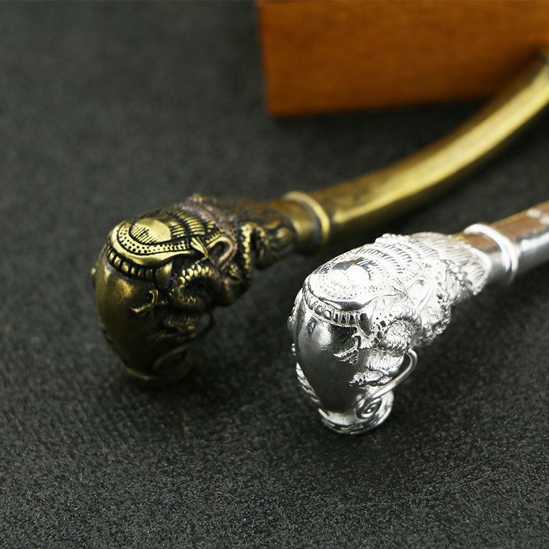 Vintage Handcrafted Pipe Handm - Vintage Collectible Furniture ulasan dan harga