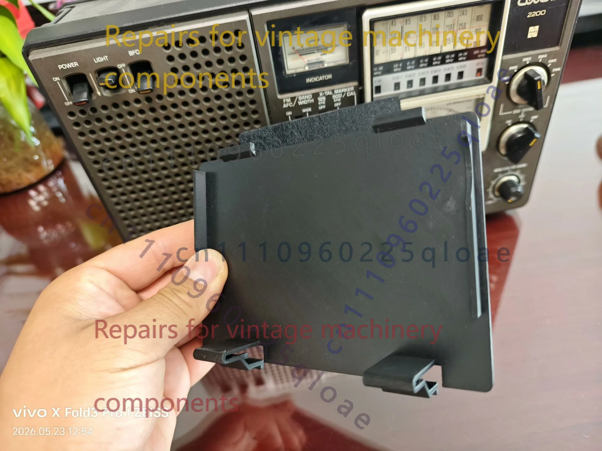 1pcs Replacement Battery Lid F - Vintage Radio Repair ulasan dan harga