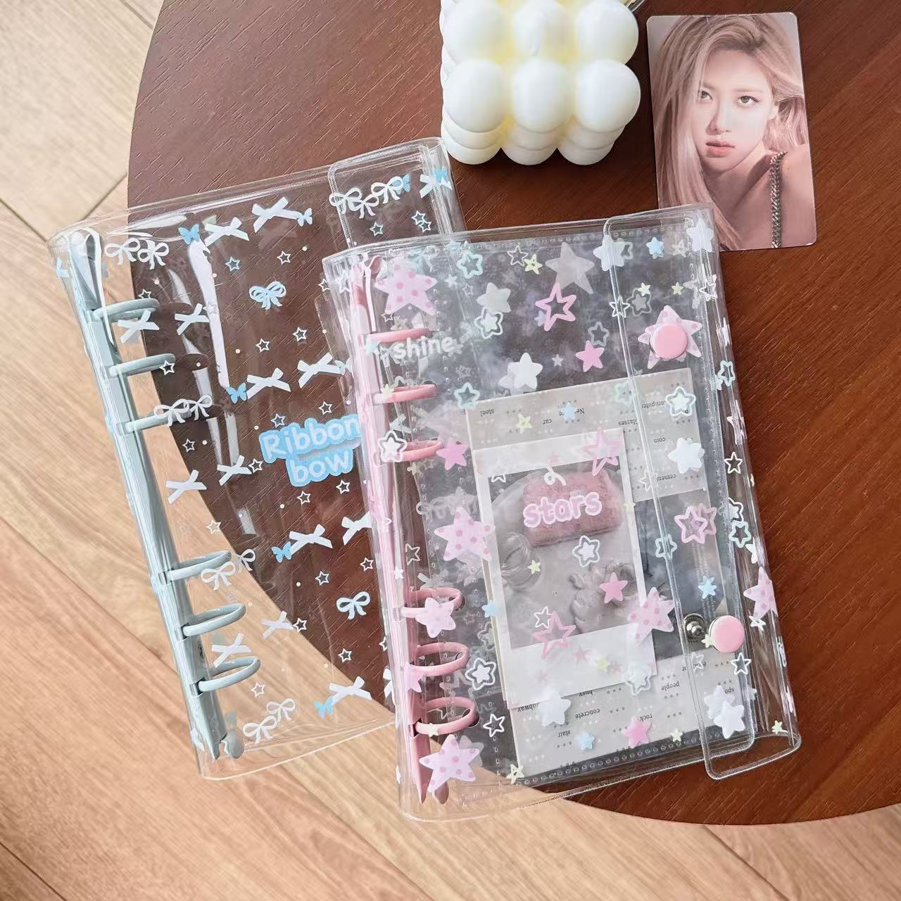 A6 Polka Dot Star Bow Photo Al - Polaroid Photo Album ulasan dan harga