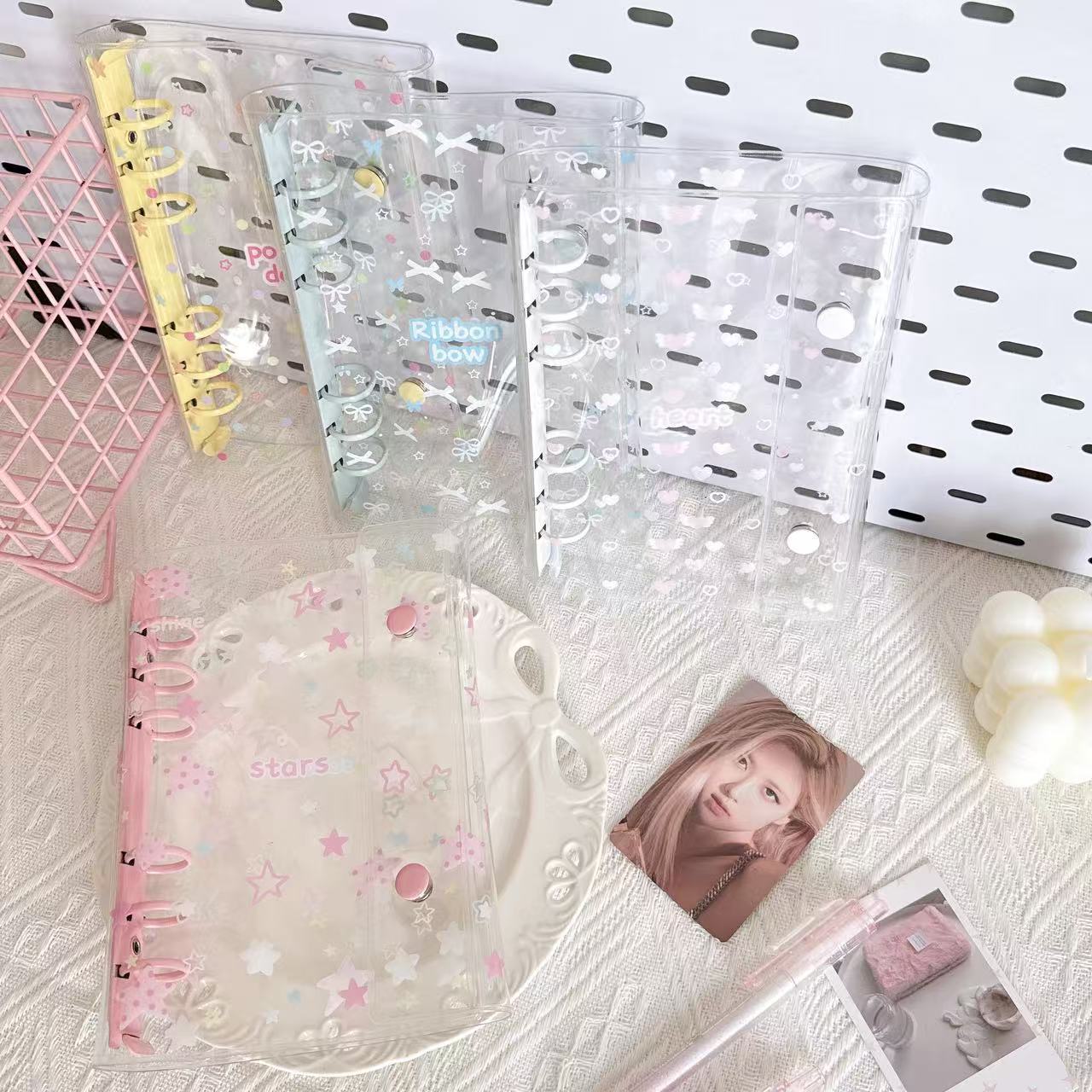 A6 Polka Dot Star Bow Photo Al - Polaroid Photo Album ulasan dan harga