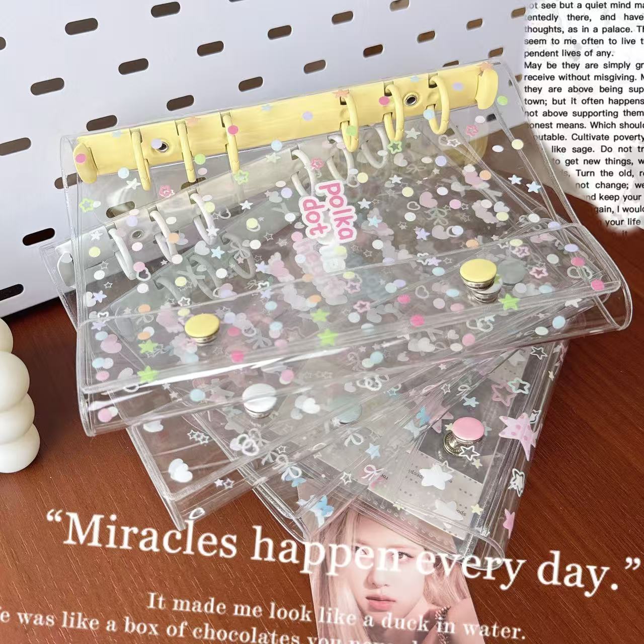 A6 Polka Dot Star Bow Photo Al - Polaroid Photo Album ulasan dan harga