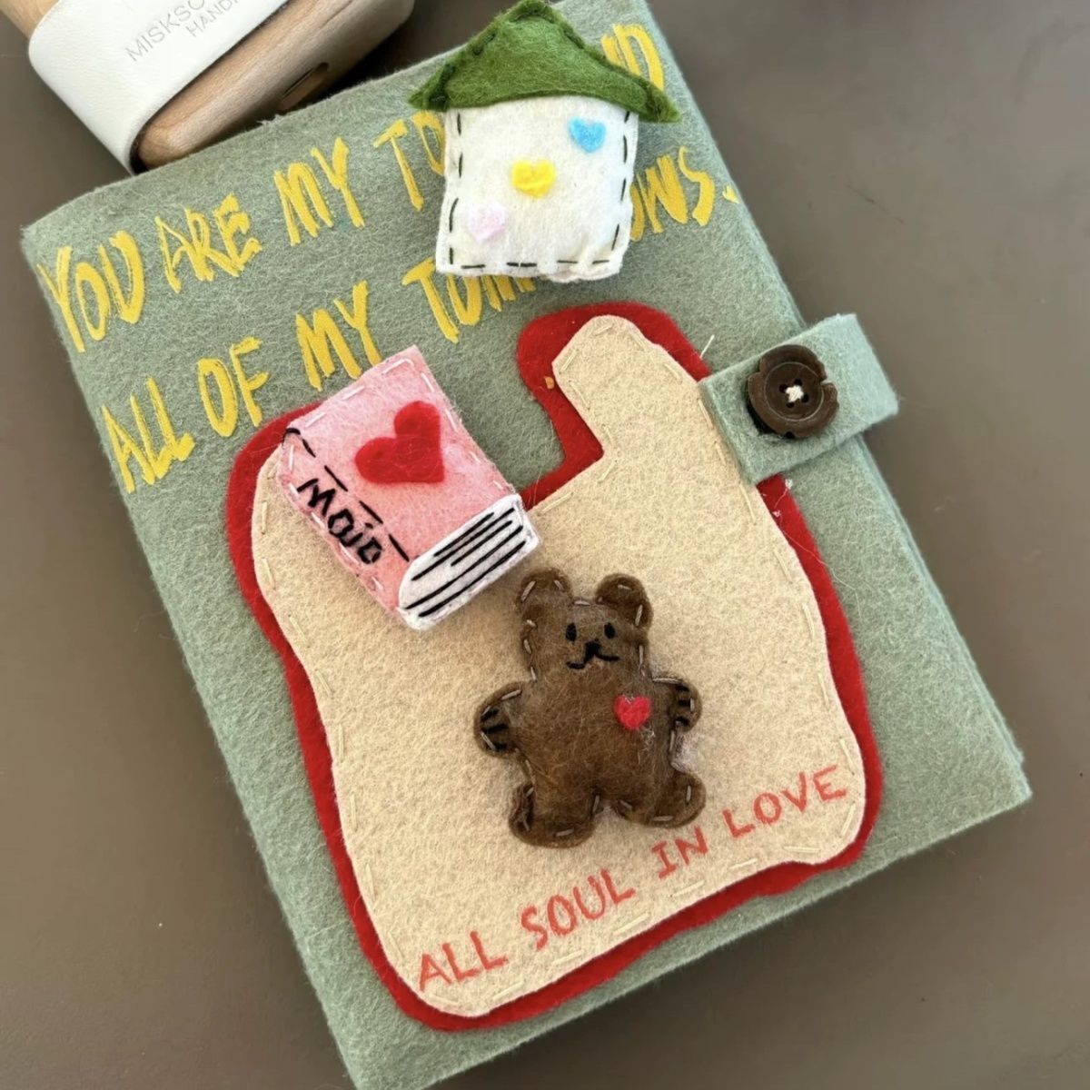 Cute Shopping Bear Non-woven C - Polaroid Photo Album ulasan dan harga