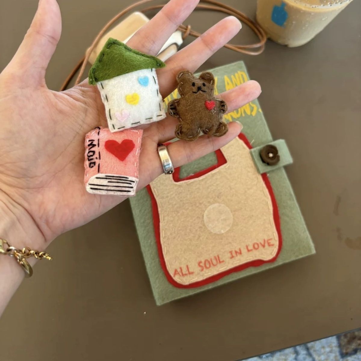 Cute Shopping Bear Non-woven C - Polaroid Photo Album ulasan dan harga