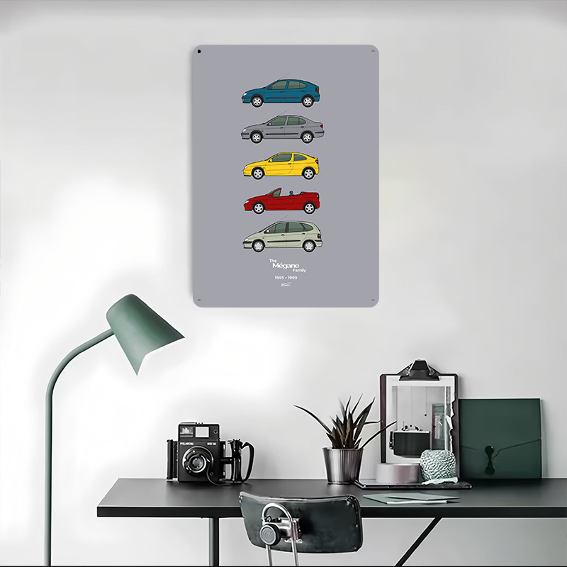Sports Car Megane Collection 1 - Vintage Collectible Posters ulasan dan harga