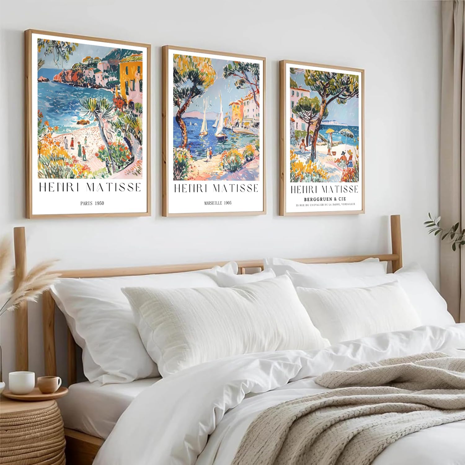 3 Pieces/Set of Vintage Beach  - Vintage Collectible Posters ulasan dan harga