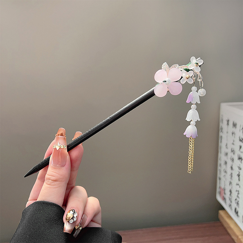 Classic Tassel Hair Stick Blac - Vintage Collectibles For Sale ulasan dan harga