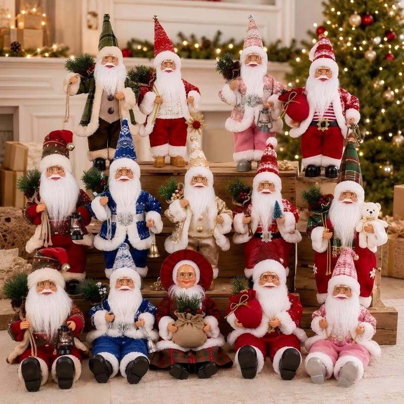 Santa Claus Standing Figurine  - Vintage Collectible Santa ulasan dan harga
