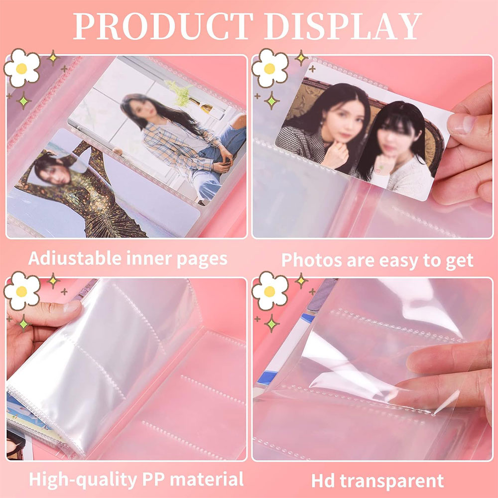 Kpop Transparent Photo Album M - Polaroid Photo Album ulasan dan harga