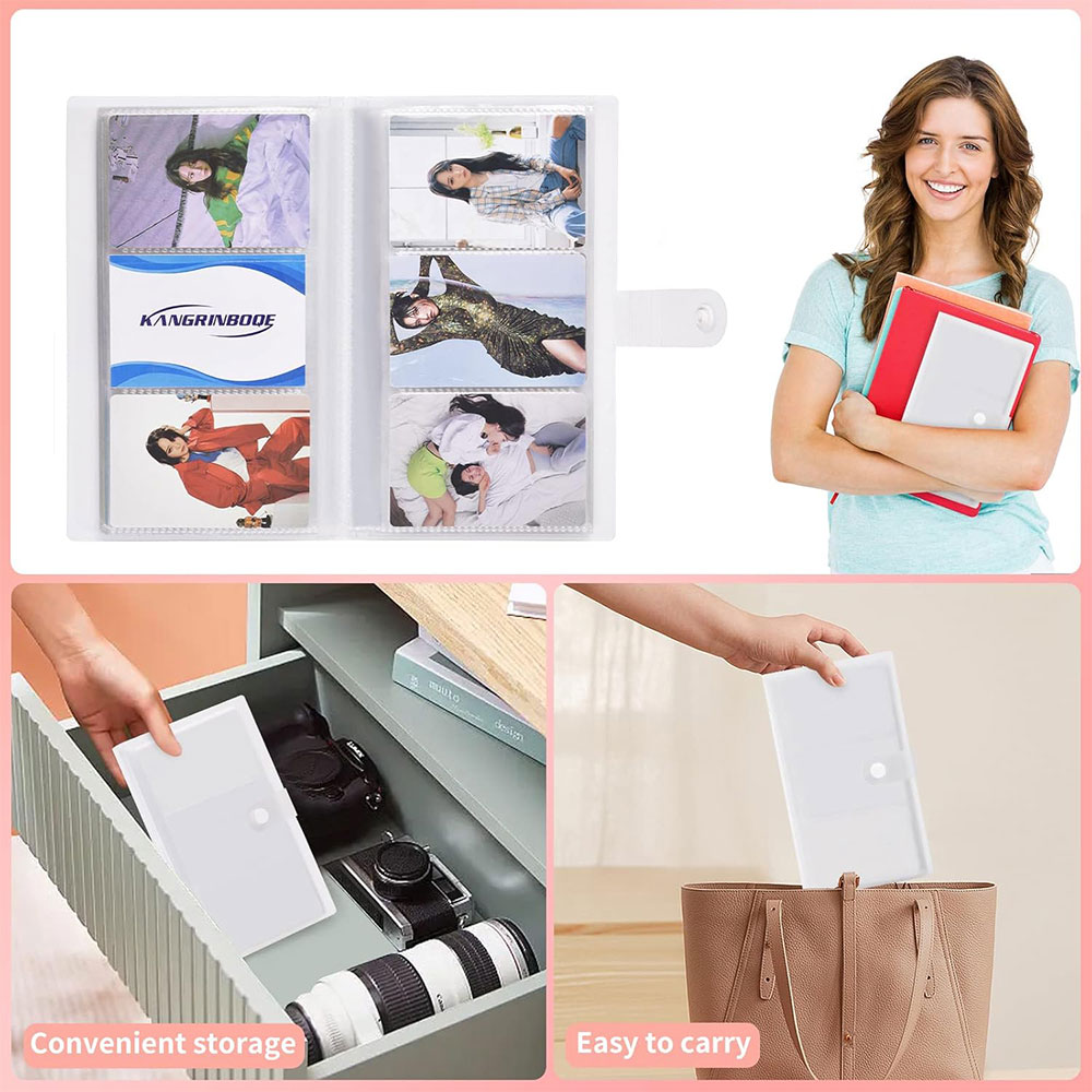 Kpop Transparent Photo Album M - Polaroid Photo Album ulasan dan harga