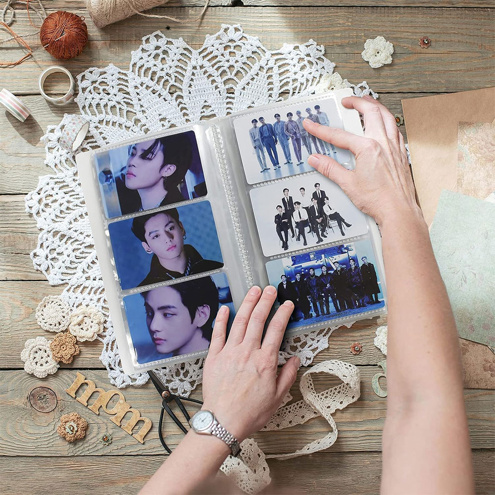 Kpop Transparent Photo Album M - Polaroid Photo Album ulasan dan harga